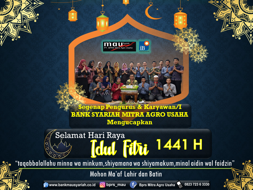 Selamat Hari Raya Idul Fitri 1441 H
